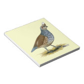 Scaled Quail Notitieblok (Schuin)