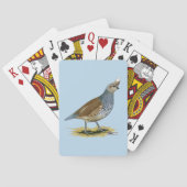 Scaled Quail Pokerkaarten (Achterkant)