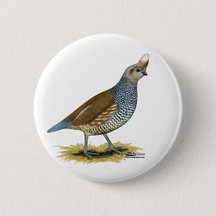 Scaled Quail Ronde Button 5,7 Cm
