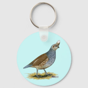 Scaled Quail Sleutelhanger