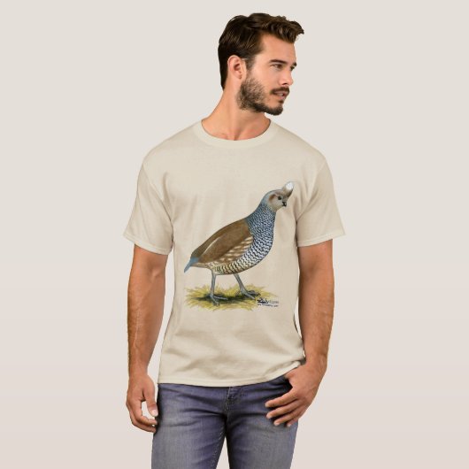 Scaled Quail T-shirt (Voorkant volledig)