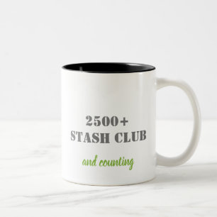 Scalemates Mug - 2500+ Stash Club Tweekleurige Koffiemok