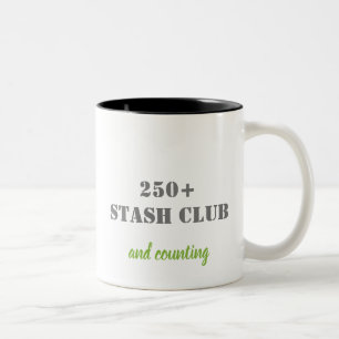 Scalemates Mug - 250+ Stash Club Tweekleurige Koffiemok