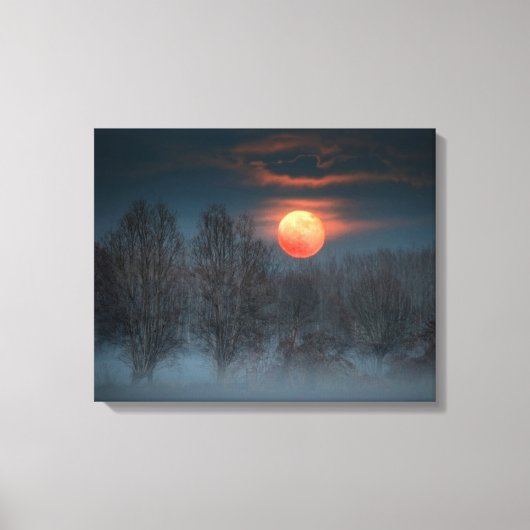 Scalenghe in Piemonte, Italië Canvas Afdruk (Voorkant)