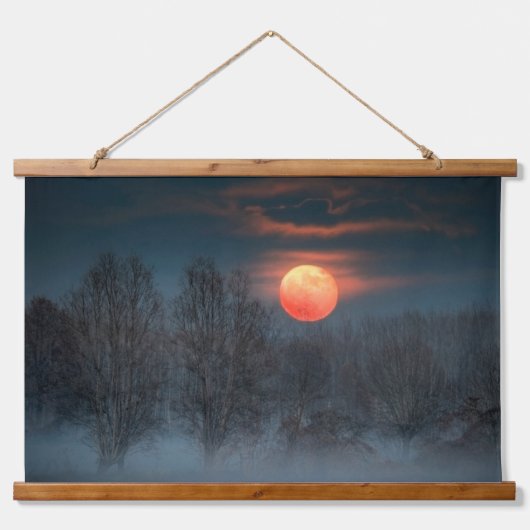 Scalenghe in Piemonte, Italië Hangend Wandkleed (Voorkant)