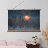 Scalenghe in Piemonte, Italië Hangend Wandkleed (Slaapkamer)