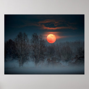 Scalenghe in Piemonte, Italië Poster