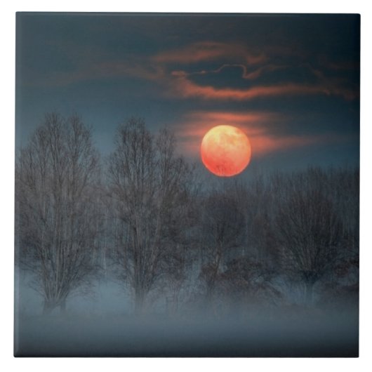 Scalenghe in Piemonte, Italië Tegeltje (Voorkant)