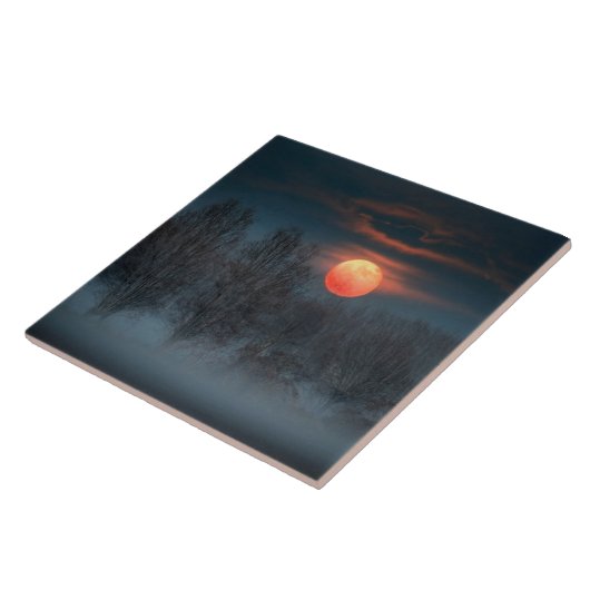 Scalenghe in Piemonte, Italië Tegeltje (Zijkant)