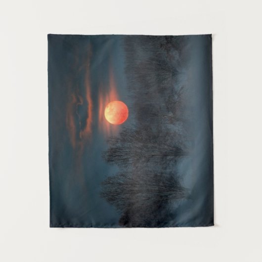 Scalenghe in Piemonte, Italië Wandkleed (Voorkant)