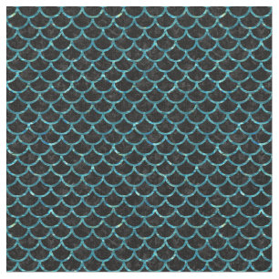 SCALES1 ZWARTE MARBLE & BLUE-GREEN WATER STOF