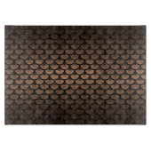 SCALES3 ZWARTE MARBLE & BRONZE METAL (R) SNIJPLANK (Voorkant)