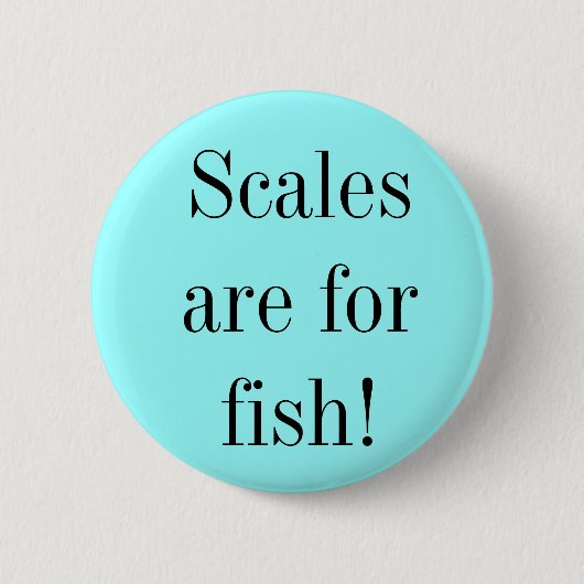 "Scales"-Button Ronde Button 5,7 Cm (Voorkant)