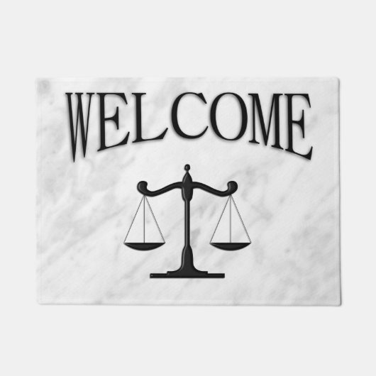 Scales Law Kantoor Welcome Mat (Voorkant)