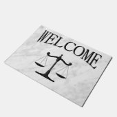 Scales Law Kantoor Welcome Mat (Schuin)