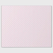 Scales Mermaid Bridal Birthay Pink White Cadeaupapier (Vlak)