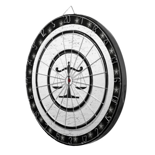 Scales of Justice Regulation Dartbord (Voorkant Rechts)