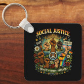 Scales of Justice Sleutelhanger (Voorkant)