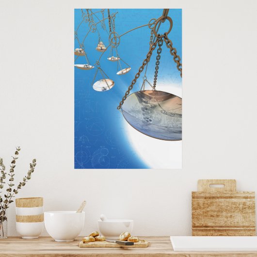 SCALES POSTER (Keuken)