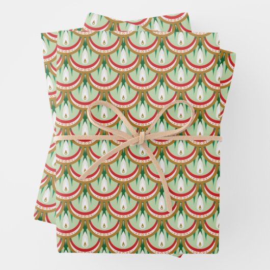 Scales uitpakken van papier inpakpapier vel (In situ)