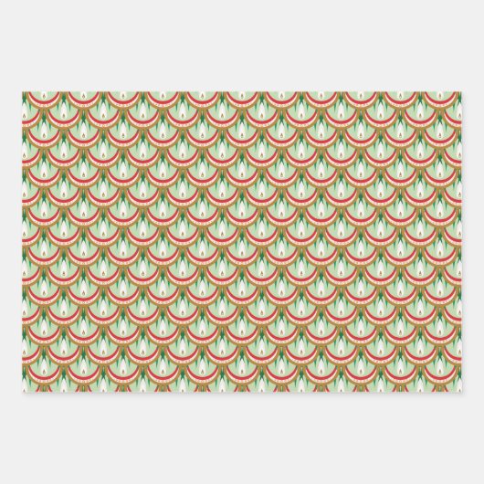 Scales uitpakken van papier inpakpapier vel (Voorkant)