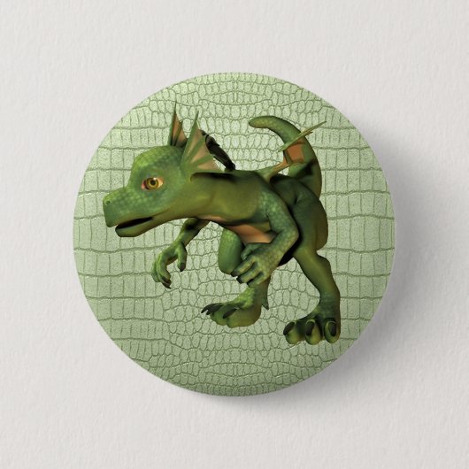 Scaley Dragon Button (Voorkant)