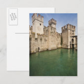 Scaliger Castle, Sirmione, provincie Brescia; Briefkaart (Voorkant / Achterkant)