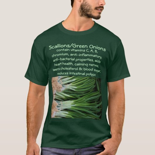 Scalleeuwen/Groene Uien mannen shirt (Voorkant)
