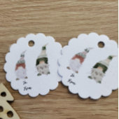 Scallop Gnome Gift Label