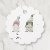 Scallop Gnome Gift Label (Voorkant)