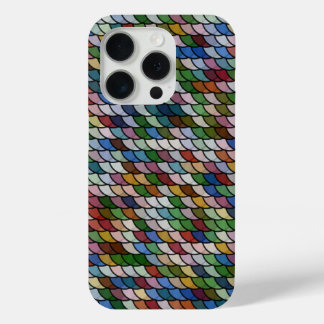 Scallop mozaïekpatroon iPhone 15 pro case