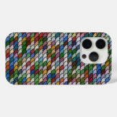 Scallop mozaïekpatroon Case-Mate iPhone case (Achterkant (horizontaal))