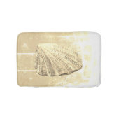 Scallop Seashell op zand Badmat (Voorkant)