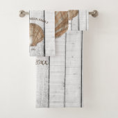  Scallop Shell Bath-handdoekset Bad Handdoek (Insitu)