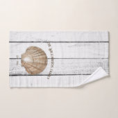  Scallop Shell Bath-handdoekset Bad Handdoek (Handdoek)