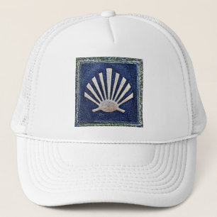 Scallop shell Camino de santiago Trucker Pet