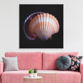 Scallop Shell Canvas Afdruk (Insitu (Woonkamer))