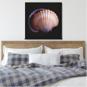 Scallop Shell Canvas Afdruk (Insitu (Slaapkamer))