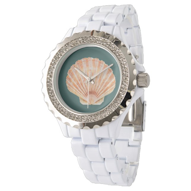 Scallop Shell eWatch Horloge (Gekanteld)