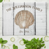  Scallop Shell Kitchen Towel Theedoek (Gevouwen)