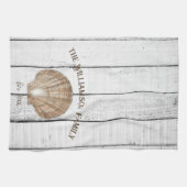  Scallop Shell Kitchen Towel Theedoek (Horizontaal)