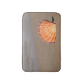 Scallop Shell| Kreta, Griekenland Badmat (Voorkant Verticaal)