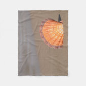 Scallop Shell| Kreta, Griekenland Fleece Deken (Voorkant)