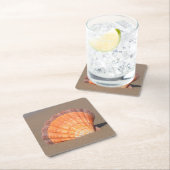 Scallop Shell| Kreta, Griekenland Kartonnen Onderzetters (Insitu)