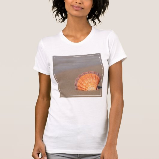 Scallop Shell| Kreta, Griekenland T-shirt (Voorkant)