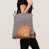 Scallop Shell| Kreta, Griekenland Tote Bag (Dichtbij)