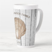  Scallop Shell Latte Mok (Rechterhoek)