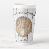  Scallop Shell Latte Mok (Voorkant)