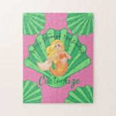 Scallop Shell Mermaid Thunder_Cove Legpuzzel (Verticaal)