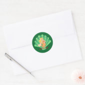 Scallop Shell Mermaid Thunder_Cove Ronde Sticker (Envelop)